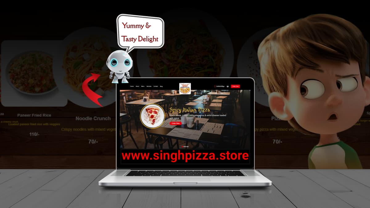 Singh pizza Site